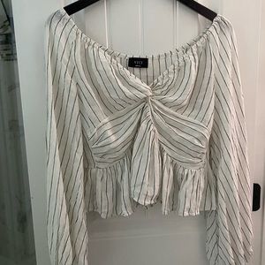 Balloon Sleeve Vici Top